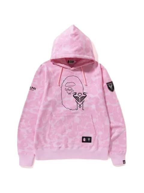 x BAPE Inter Miami CF camo hoodie by BAPE