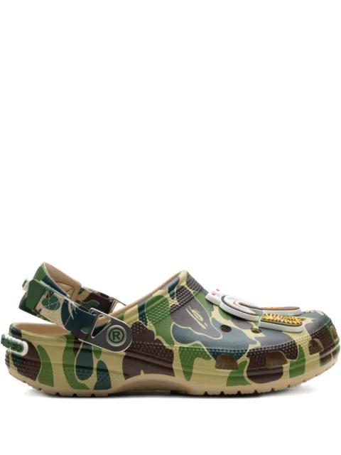 x Crocs Classic "Chai" clogs by BAPE