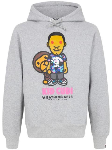 x Kid Cudi Baby Milo hoodie by BAPE