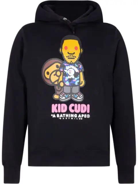 x Kid Cudi Baby Milo pullover hoodie by BAPE