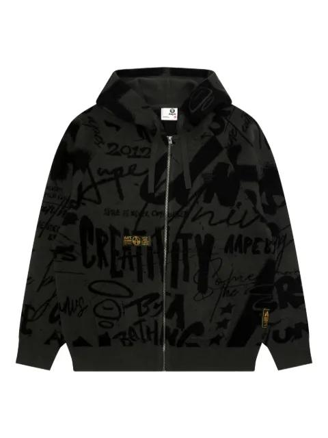 zip-up hoodie by BAPE