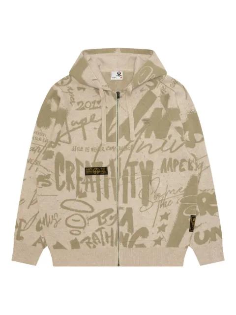 zip-up hoodie by BAPE