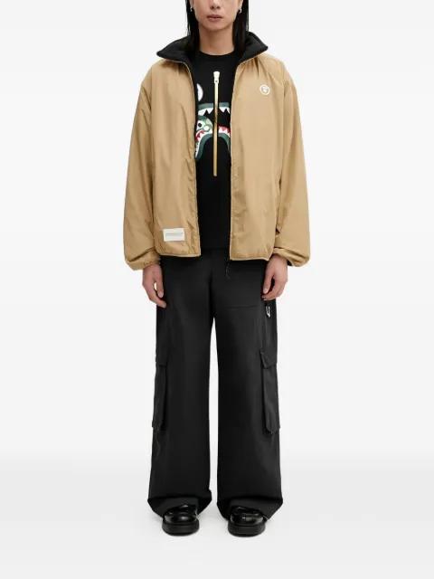 zipped reversible jacket by BAPE