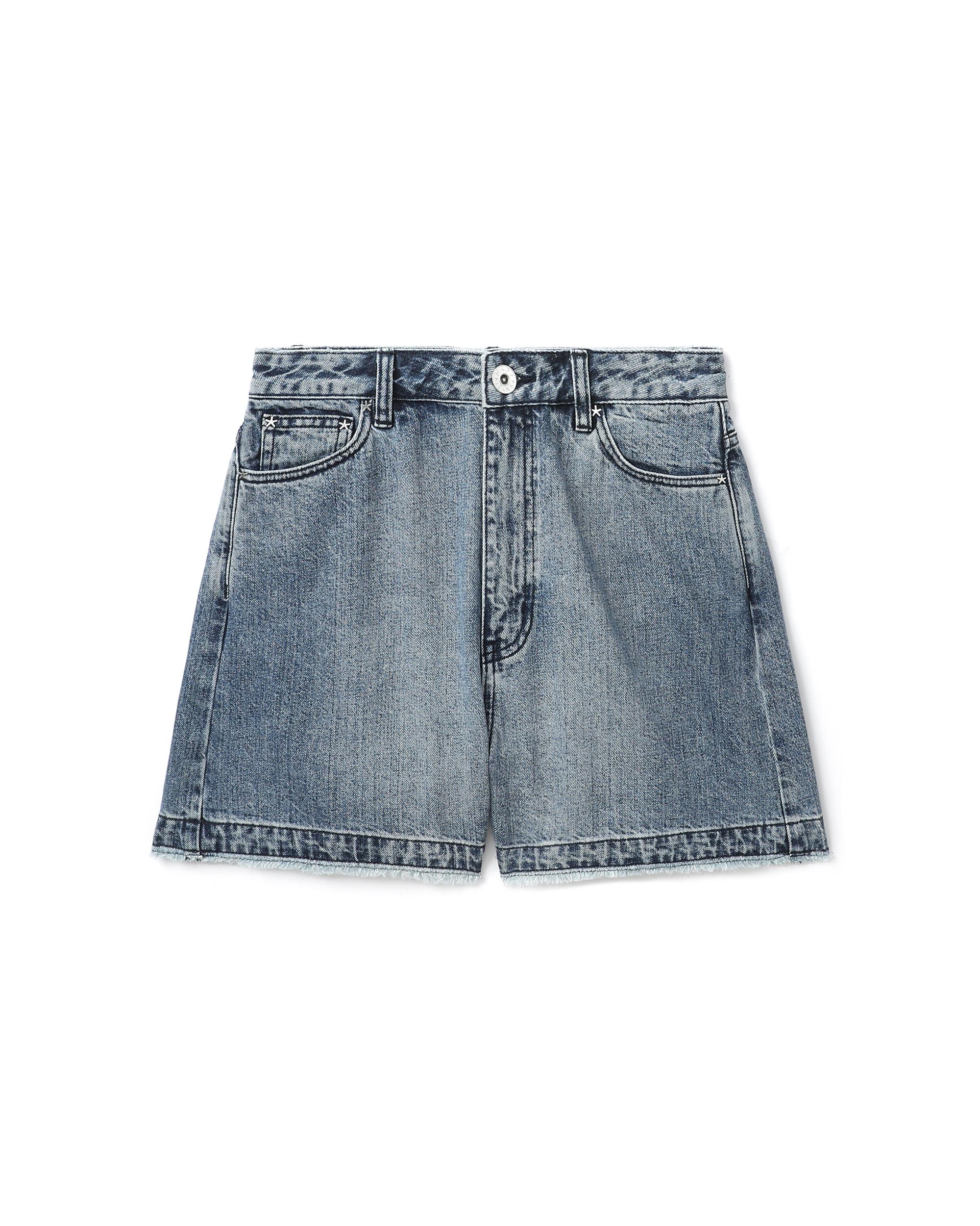 Denim shorts by BAPY