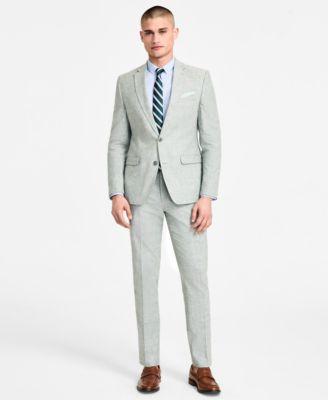Men's Slim-Fit Linen Suit Separates, Exclusively at Macy's by BAR III