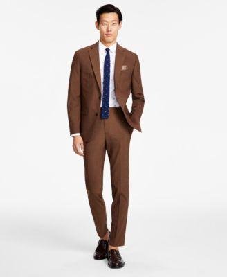 Men's Slim-Fit Plaid Suit Vest by BAR III