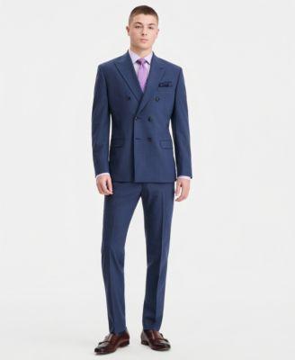 Men's Slim-Fit Wool-Blend Suit Separates Pants by BAR III