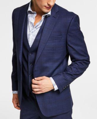 Men's Slim-Fit Wool Suit Jacket by BAR III