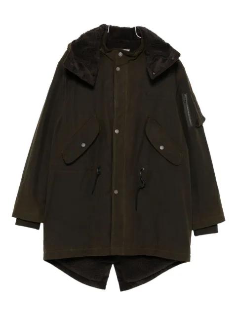 corduroy-collar jacket by BARACUTA