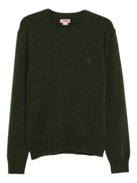 embroidered crew-neck sweater by BARACUTA