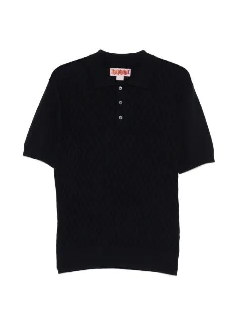 patterned polo shirt by BARACUTA