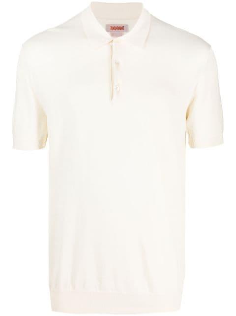 short-sleeved cotton polo shirt by BARACUTA