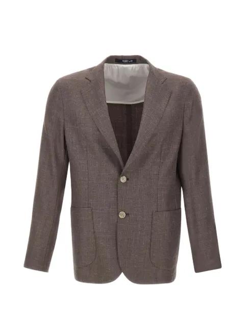 Easy J Mono patch-pockets blazer by BARBA