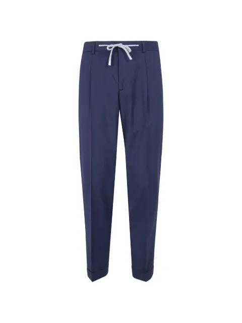 Roma pleated drawstring trousers by BARBA