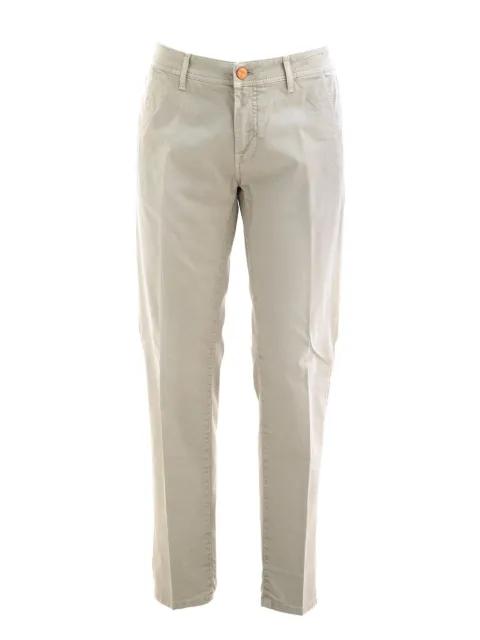 button-detail trousers by BARBA