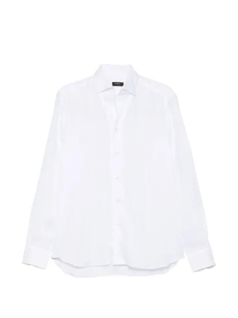 button-down linen shirt by BARBA