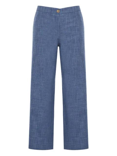 button-fastening trousers by BARBA