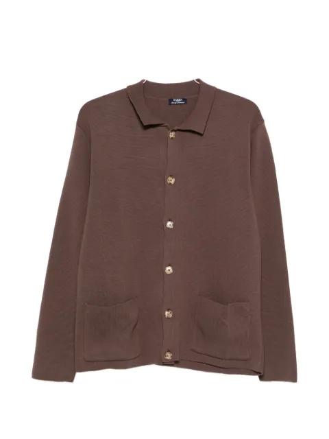 button patch-pocket cardigan by BARBA