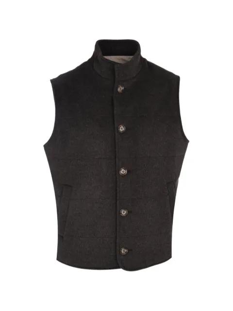 buttoned padded vest by BARBA