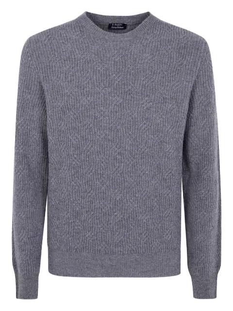 cable-knit sweater by BARBA