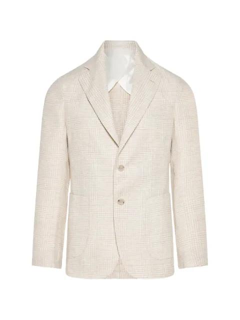 check blazer by BARBA