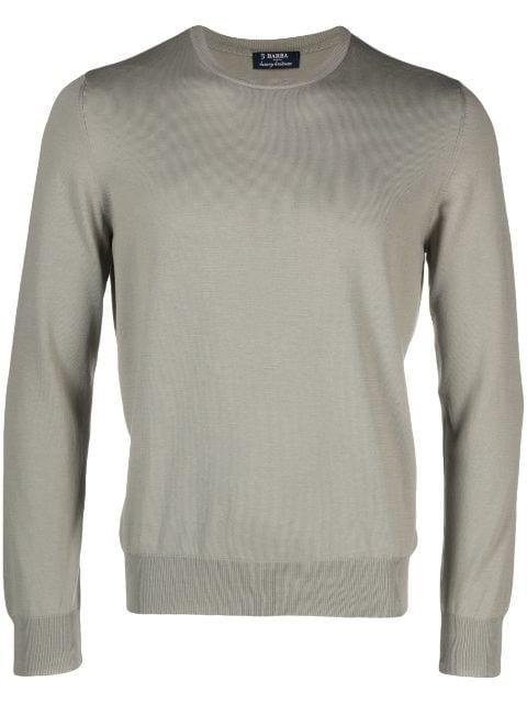 crew-neck coton jumper by BARBA