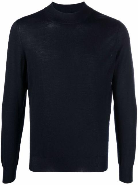 crew-neck knit jumper by BARBA