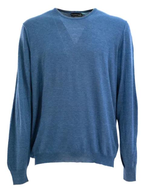 crew-neck silk sweater by BARBA