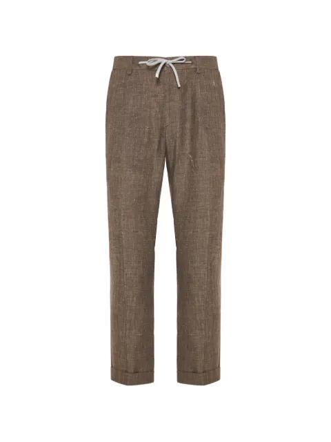drawstring-fastening trousers by BARBA