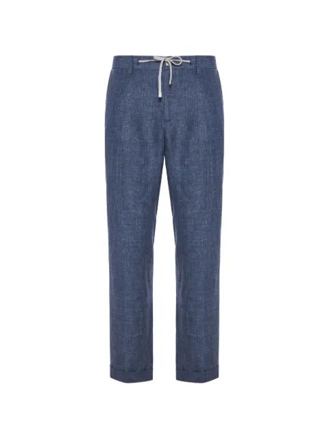 drawstring-fastening trousers by BARBA
