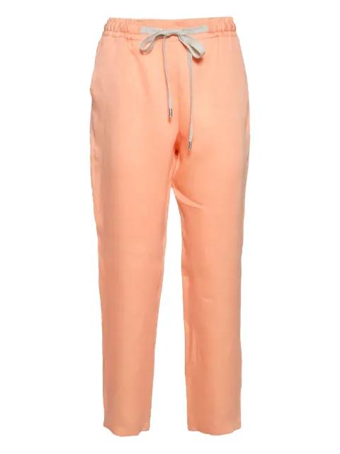 drawstring-waist trousers by BARBA
