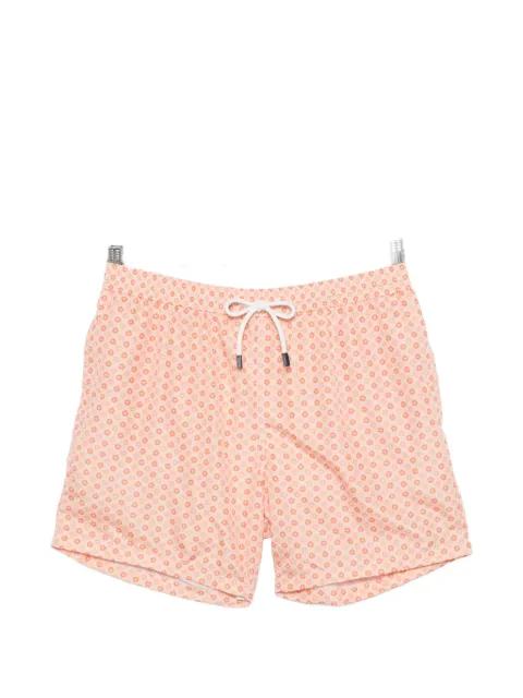 floral-print drawstring swim shorts by BARBA