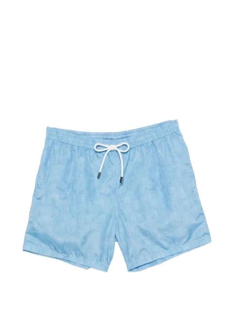 floral-print drawstring swim shorts by BARBA
