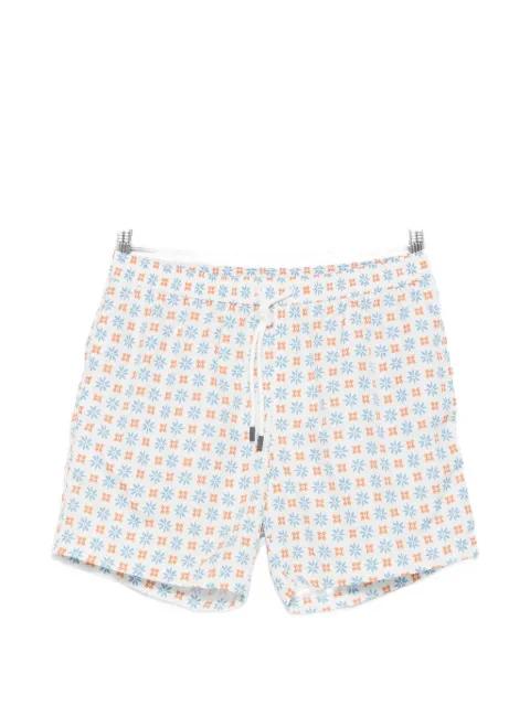 floral-print drawstring swim shorts by BARBA