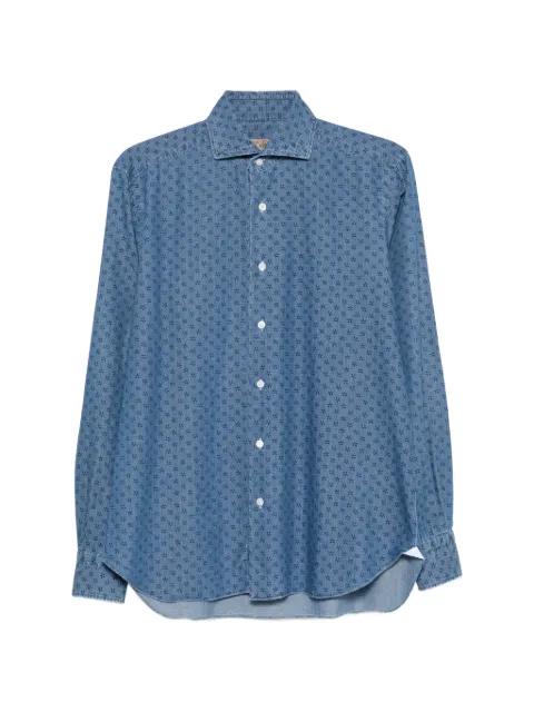 floral-print long-sleeve shirt by BARBA