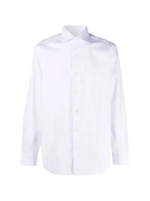 french collar button shirt by BARBA