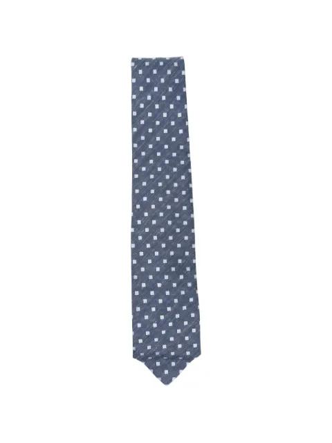 geometric-pattern tie by BARBA