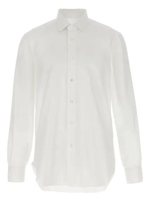 honeycomb-knit shirt by BARBA