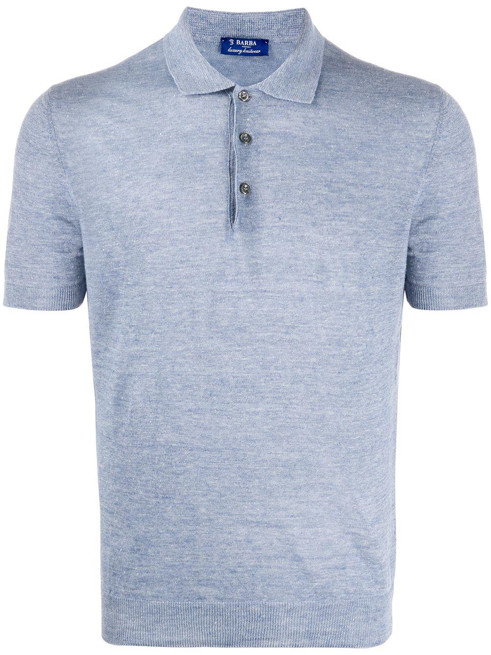 knitted polo shirt by BARBA