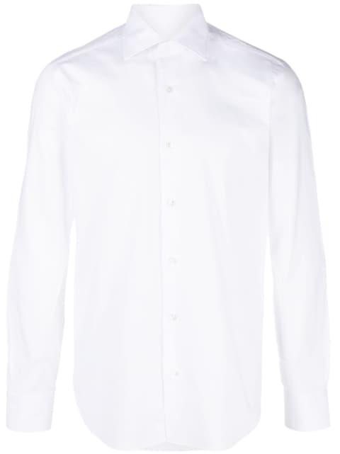long-sleeve cotton shirt by BARBA
