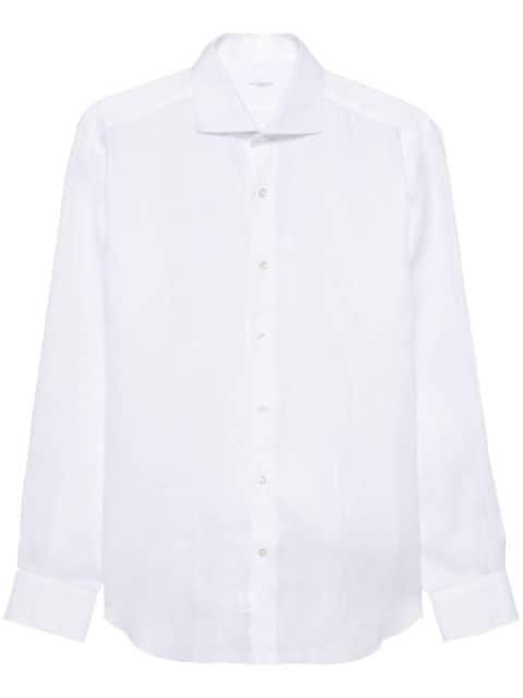 long-sleeve linen shirt by BARBA