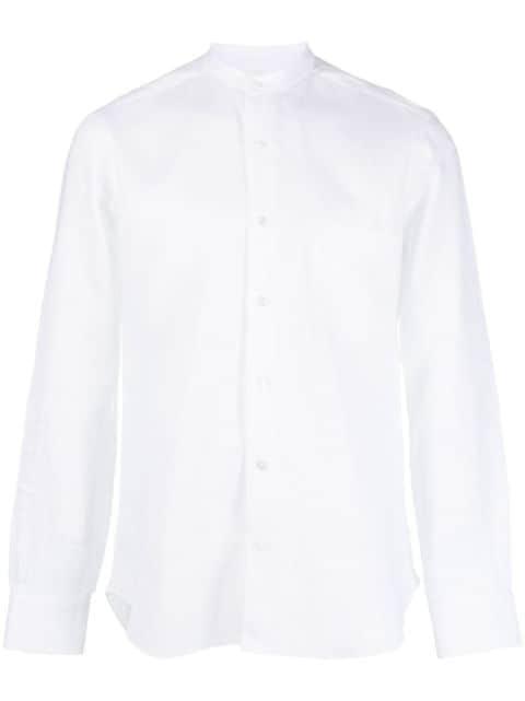 long-sleeve linen shirt by BARBA