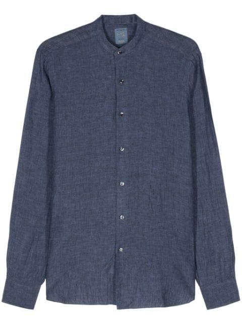 long-sleeve linen shirt by BARBA