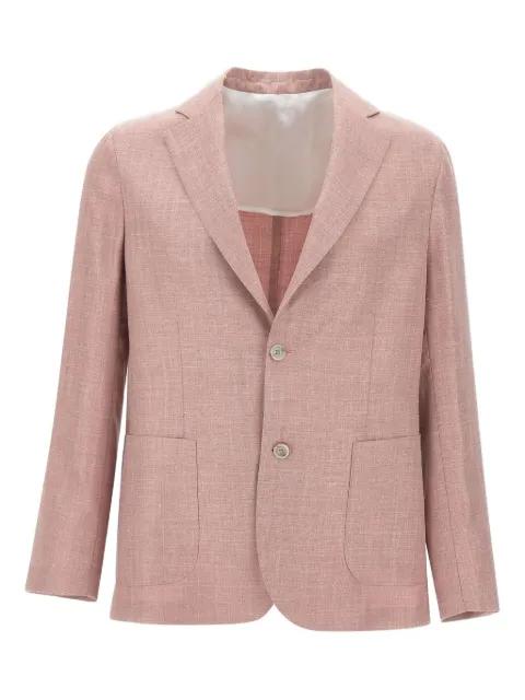 notched-lapels blazer by BARBA