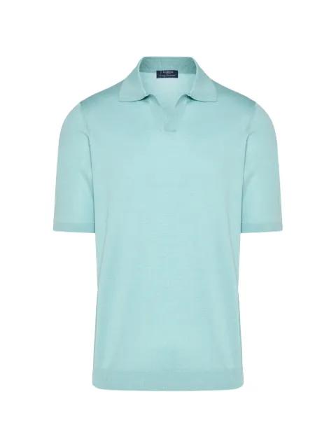 open-collar T-shirt by BARBA