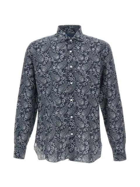 paisley buttoned shirt by BARBA