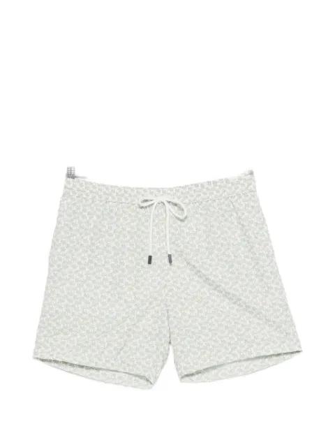 palm-tree print swim shorts by BARBA