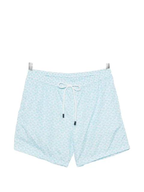 palm-tree print swim shorts by BARBA