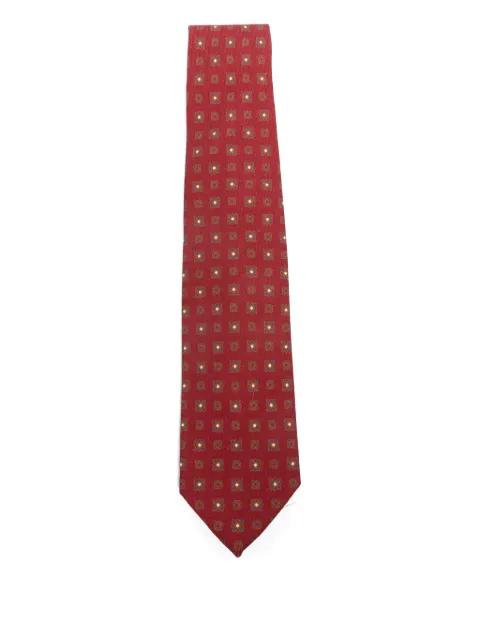 patterned tie by BARBA