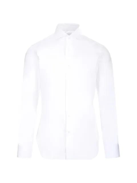 point-collar shirt by BARBA